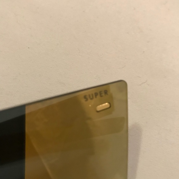 SUPER Brand Sunglasses Gold Reflective - Picture 5 of 8